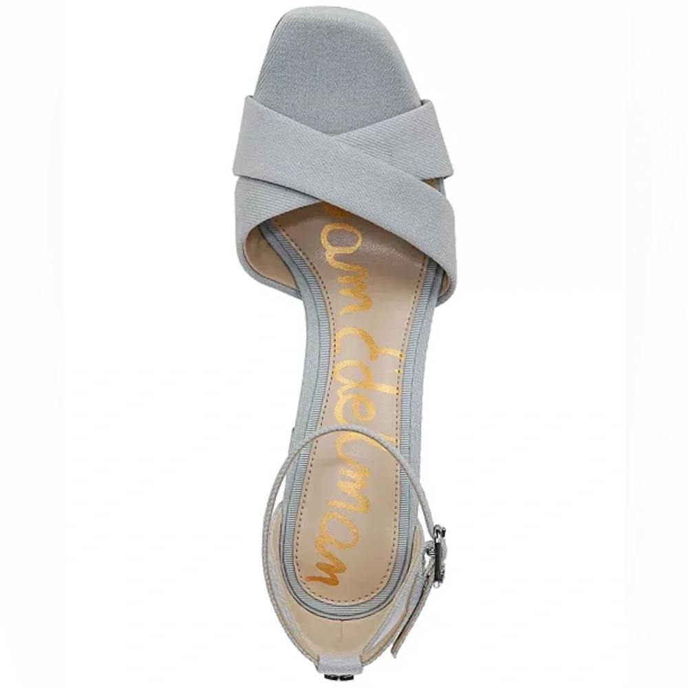 Sam Edelman Women's Jullian Platform Dress Sandals‎ Powder Blue Size 8.5